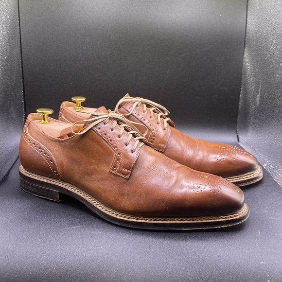 Jose Real | - VERO CUOIO | Italian Leather Mens Shoes | 43 US 10-10.5 - Picture 3 of 10